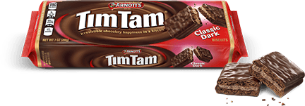Tim Tam Classic Dark flavor packaged bar