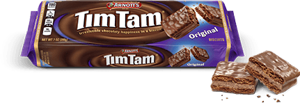 Tim Tam Original flavor packaged bar